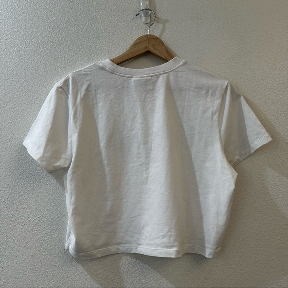 Bo&Tee Women's Crewneck Short Sleeve "Gymbrat" Cropped Tee Shirt Size 2XL - Picture 5 of 9